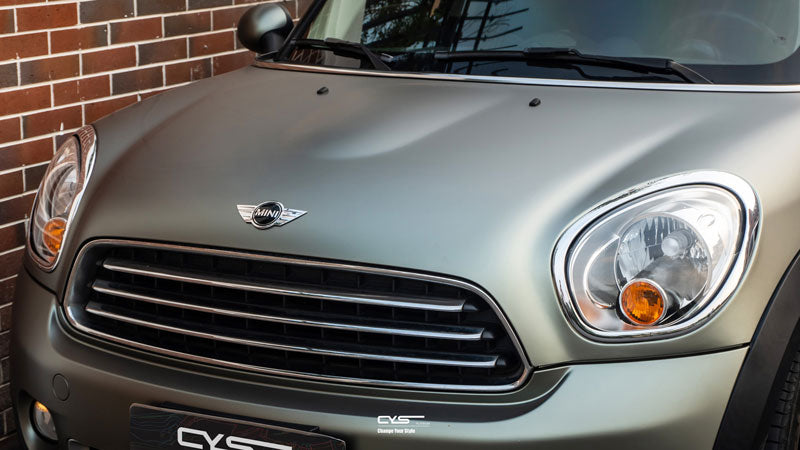 Platinum Matte Metallic: Magic Green Grey Pearl X-SM17 car wrap