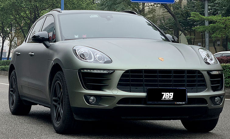 Platinum Matte Metallic: Magic Green Grey Pearl X-SM17 car wrap