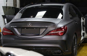 Platinum Matte Metallic Space Grey X-SM27 car wrap