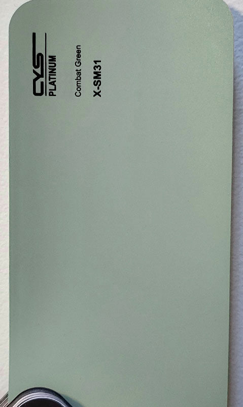 Platinum Matte Combat Green X-SM31 car wrap