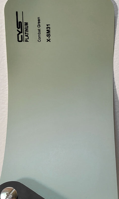 Platinum Matte Combat Green X-SM31 car wrap