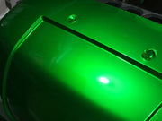 Liquid Metal Green vinyl wrap