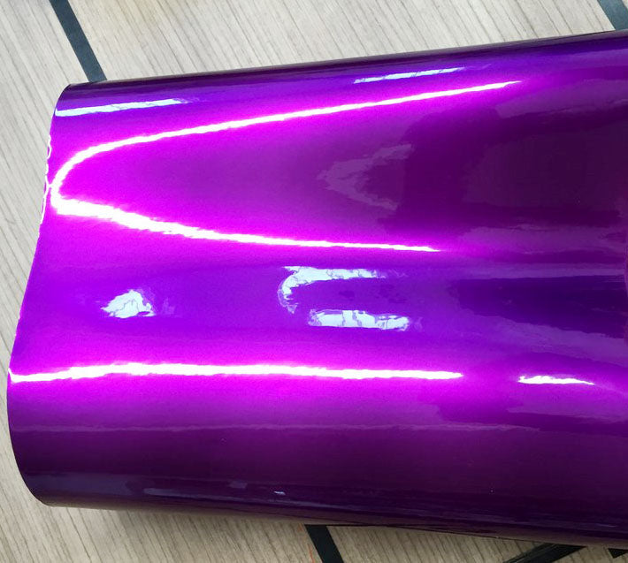 Liquid Metal Purple vinyl wrap