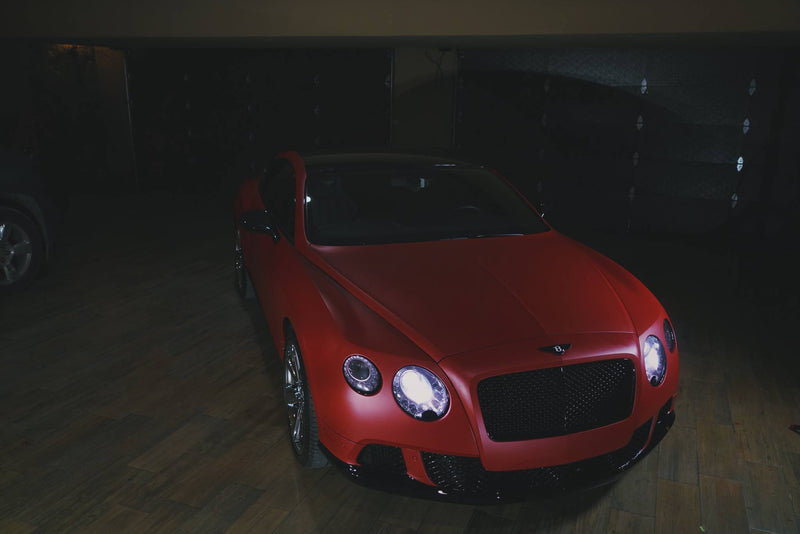 Premium Matte Metallic: Red Lava Ghost