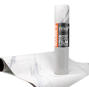 Architectural Slanted Carrara Gloss White Contact Film