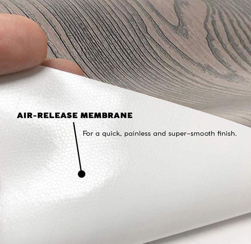 Architectural Ash Chocolate Wood Contact Film