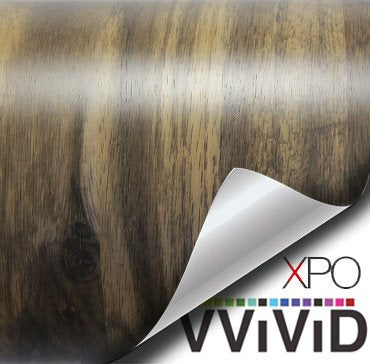 mountain oak architectural wood grain vinyl wrap