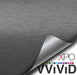 Brushed Aluminum Gunmetal Vvivid Vehicle Vinyl Film