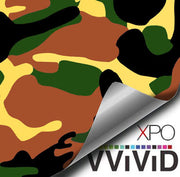 Camouflage Woodland vinyl wrap