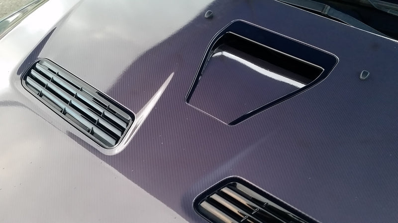 Gunmetal Gray Tech Art Carbon Fiber Car Wrap Vinyl Film