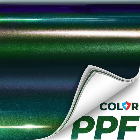 COLORFUSION® PPF Gloss Metallic: Flip Emerald Rust