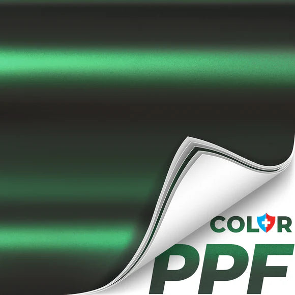 COLORFUSION® PPF Satin Metallic: Stealth Chrome Green