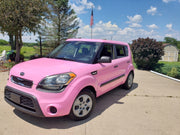 Pastel Pink Matte Car Wrap Vinyl Film