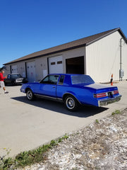 Liquid Metal Blue vinyl wrap