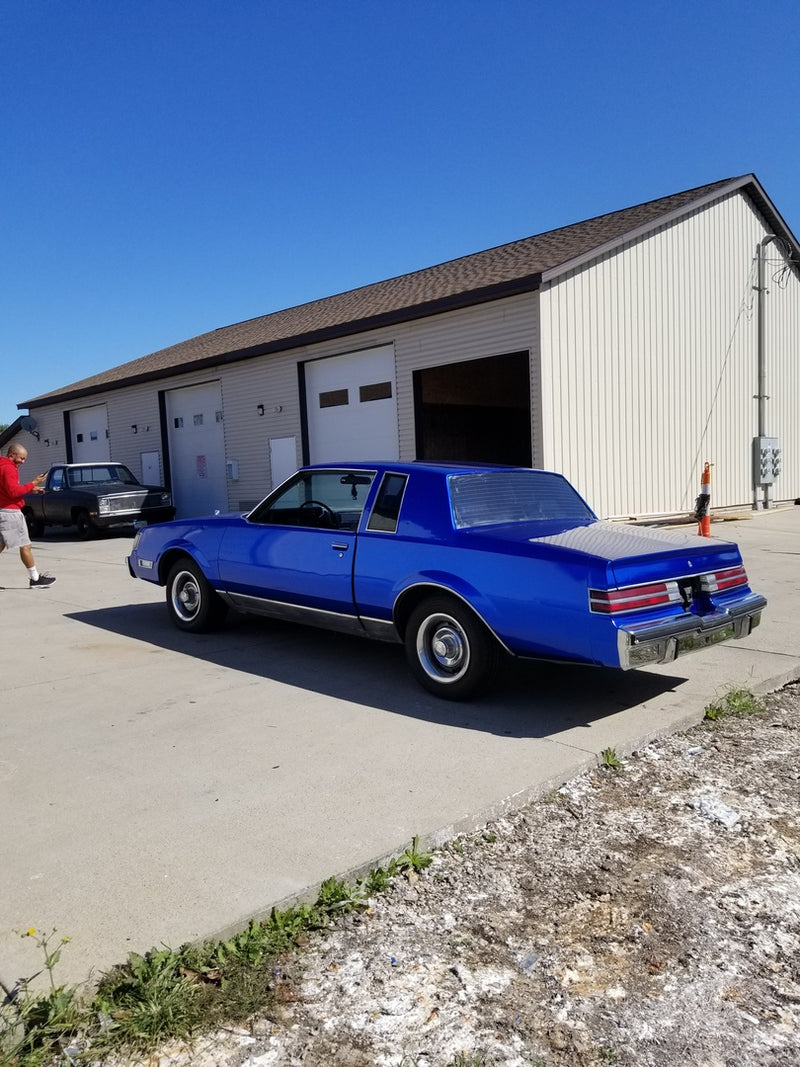 Liquid Metal Blue vinyl wrap