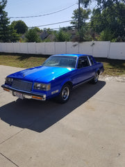 Liquid Metal Blue vinyl wrap