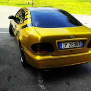 Liquid Metal Yellow vinyl wrap