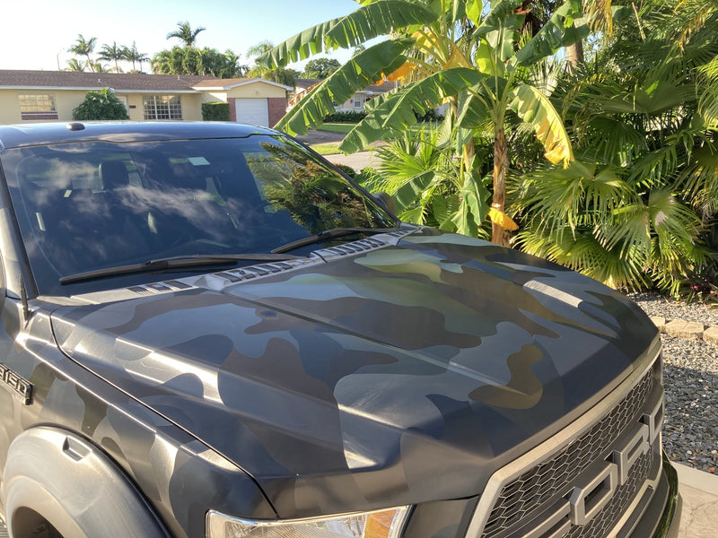 Black Stealth Camouflage Large