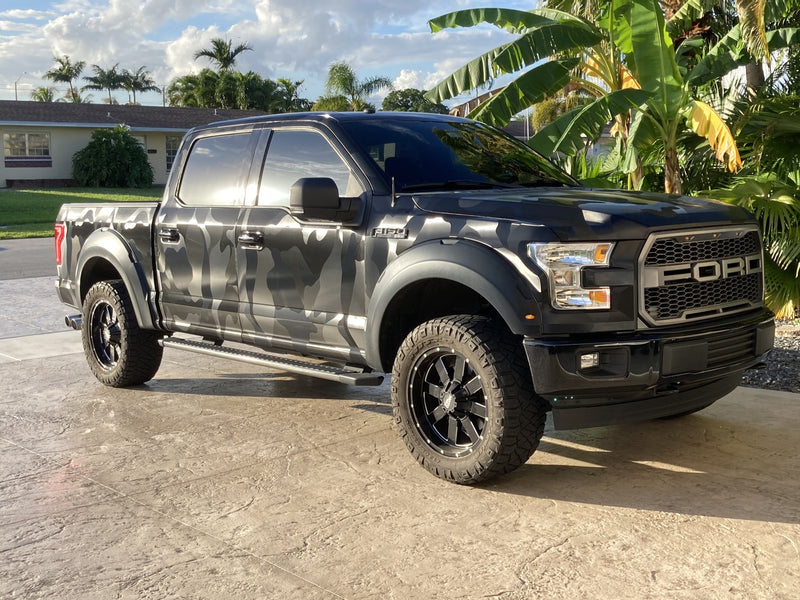 Black Stealth Camouflage Large