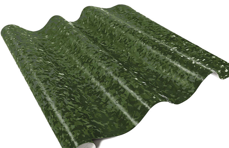 Forged Carbon Fiber Army Green Wrap