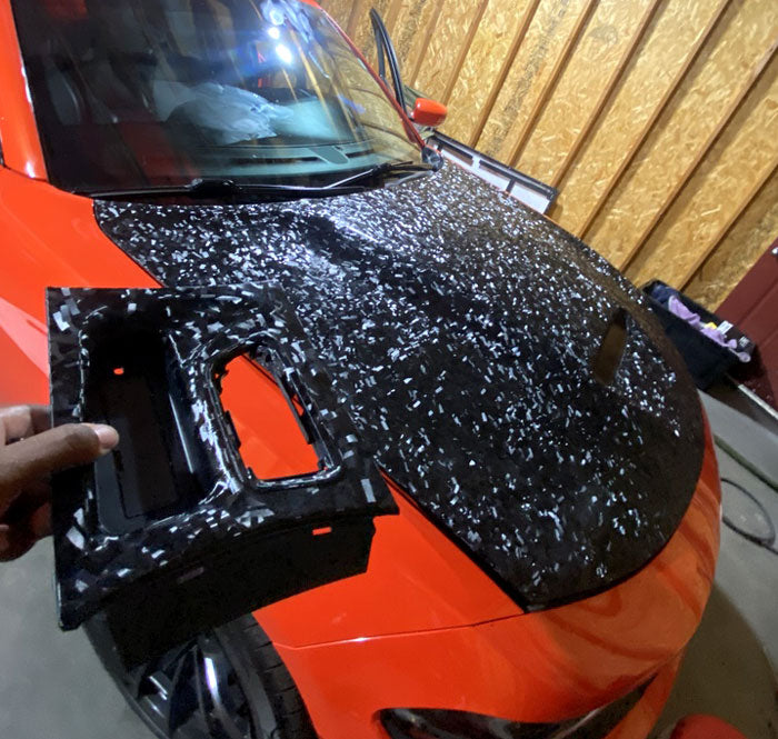 Black Dry 3D Carbon Vinyl Car Wrap Film – VViViD Shop Canada