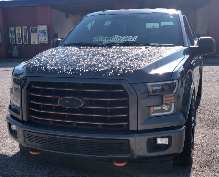 Forged Carbon Fiber Black Wrap