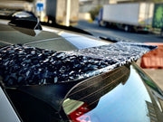 Forged Carbon Fiber Black Wrap