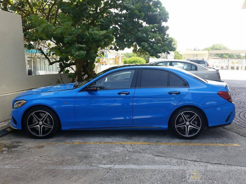 Premium Plus Gloss Smurf Blue car wrap vinyl film