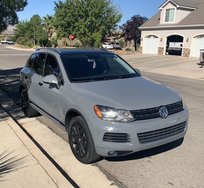 Premium Plus Gloss Nardo Gray Dark car wrap vinyl film