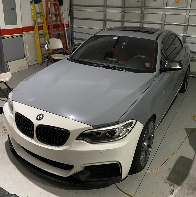 Premium Plus Gloss Nardo Gray Dark car wrap vinyl film