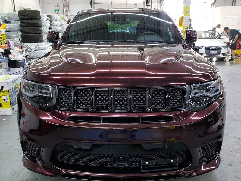 Premium Plus Demon Black Gloss car wrap vinyl film