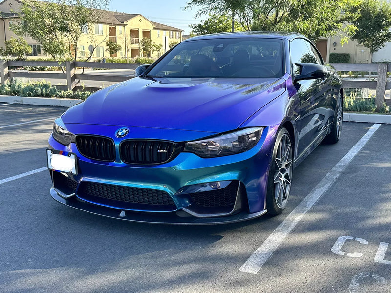 Premium Gloss Metallic: Chameleon color-shift blue to purple