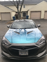 Premium+ Gloss Metallic Nightshade Goblin Blue car wrap vinyl