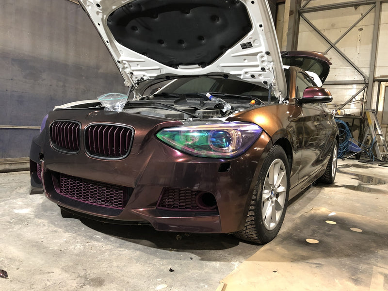 Premium+ Gloss Metallic Nightshade Purple car wrap vinyl