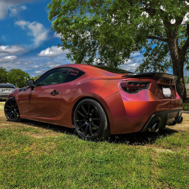Premium+ Gloss Metallic Psycho Copper car wrap vinyl