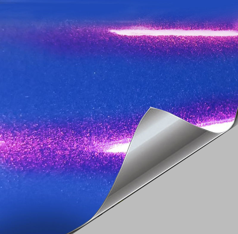 Premium+ Gloss Metallic Super Hero Blue car wrap vinyl