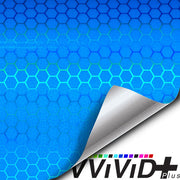VViViD BIO HEX+ Micro Blue Air-tint® Headlight Tint for sale by CWS carwrapsupplier.com