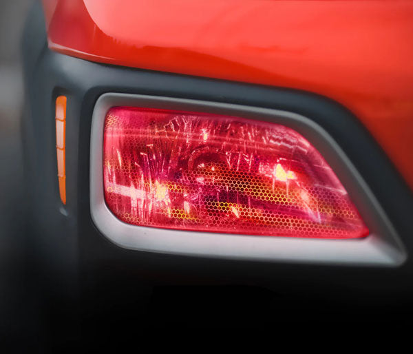 VViViD BIO HEX+ Micro Red Air-tint® Headlight Tint for sale by CWS carwrapsupplier.com