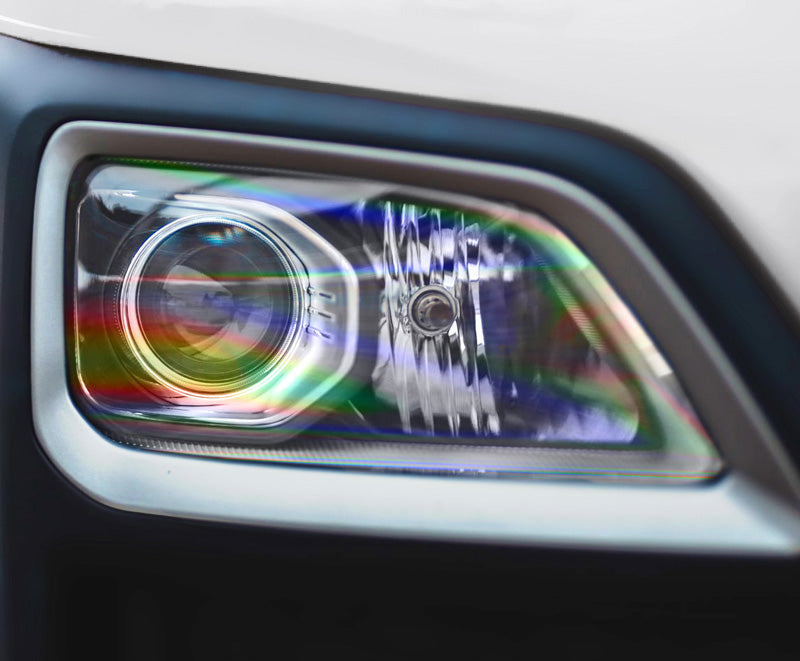 ULTRA-GLOSS Holographic Clear Laser Headlight Tint