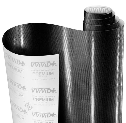 Vvivid+ Honeycomb Black Micro car wrap vinyl