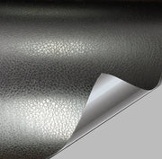Black Leather Vehicle Vinyl Film