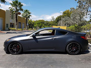 Premium Plus Matte Metallic Black Ghost car wrap vinyl film