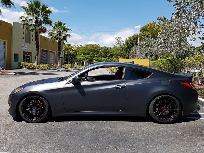 Premium Plus Matte Metallic Black Ghost car wrap vinyl film