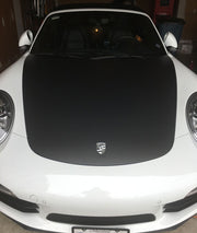 Vvivid+ Premium Matte Metallic Black Ghost car wrap vinyl