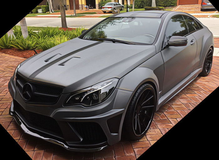 Vvivid+ Premium Matte Metallic Black Ghost car wrap vinyl
