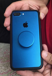 Premium Plus Matte Metallic Blue Ghost car wrap vinyl film