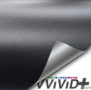 Matte Metallic Charcoal Gray car wrap vinyl film