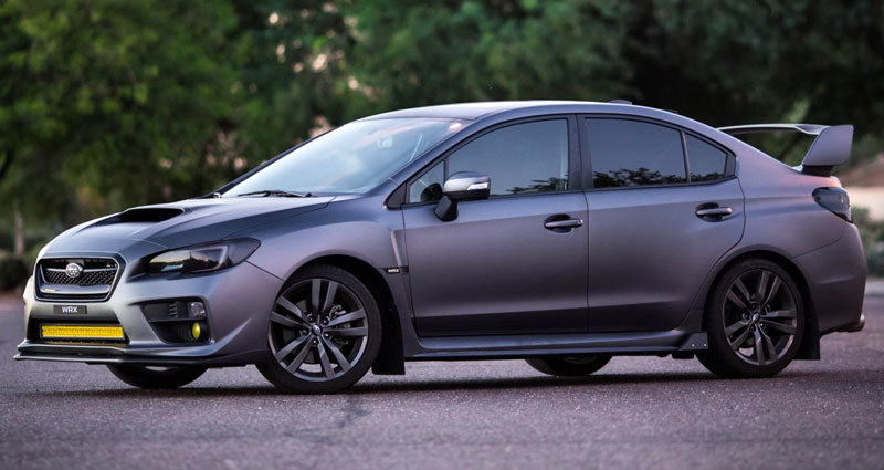 Matte Metallic Charcoal Gray car wrap vinyl film