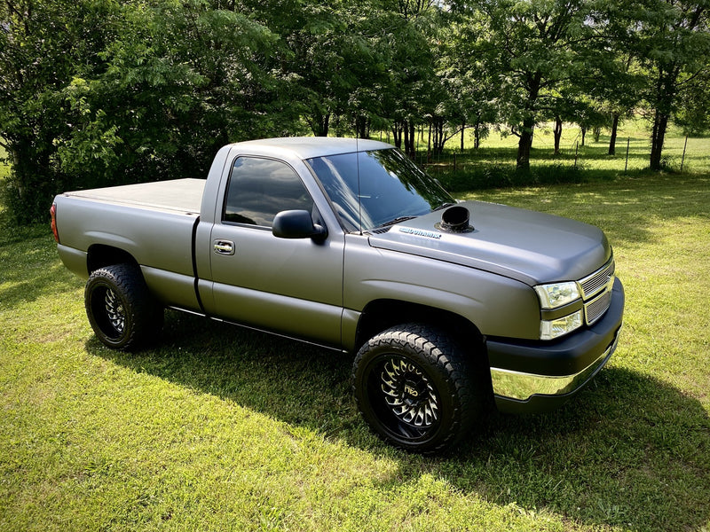 Matte Metallic Charcoal Gray car wrap vinyl film