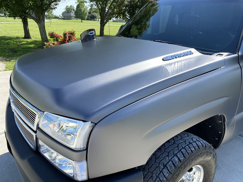 Matte Metallic Charcoal Gray car wrap vinyl film